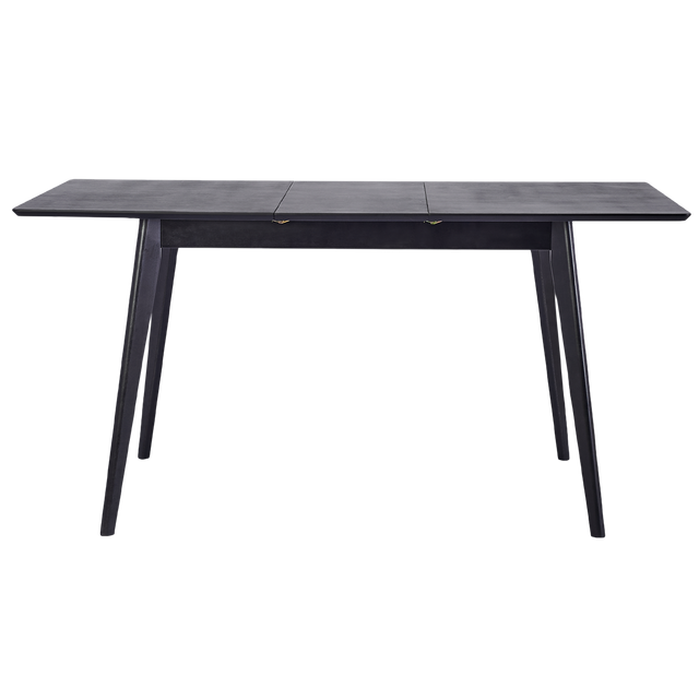 Dining Table 'Pegasus Classic Plus' (120-155)х76 cm, Black