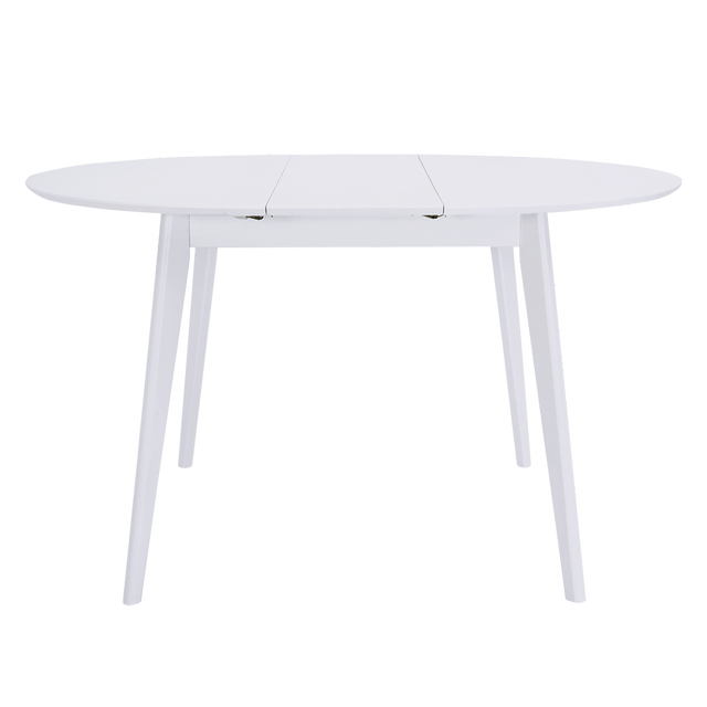 Dining Table 'Orion Classic Plus' 100-130 cm, White