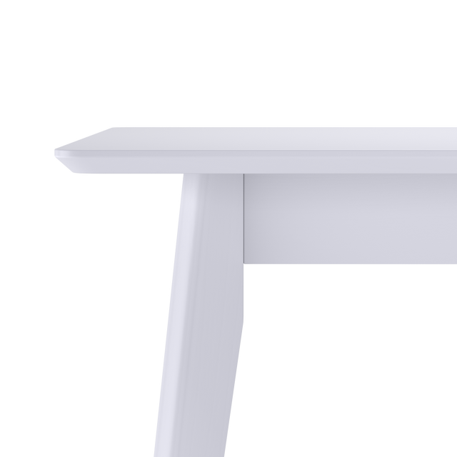 Dining Table 'Pegasus Classic Plus' (120-155)х76 cm, White