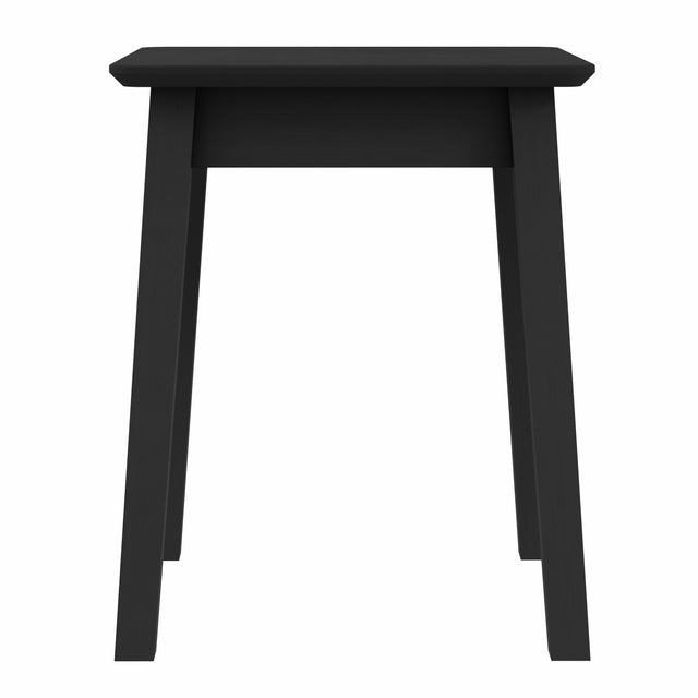 Wooden Stool Avior Set of 2, Black