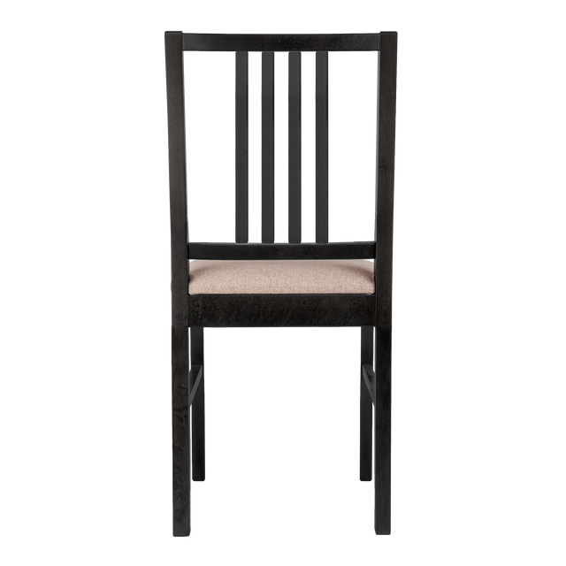 Dining Chair Capella Set of 2, Wenge/Latte