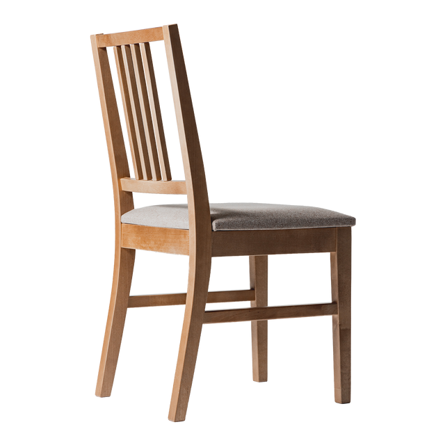 Dining Chair Capella Set of 2, Oak/Caramel