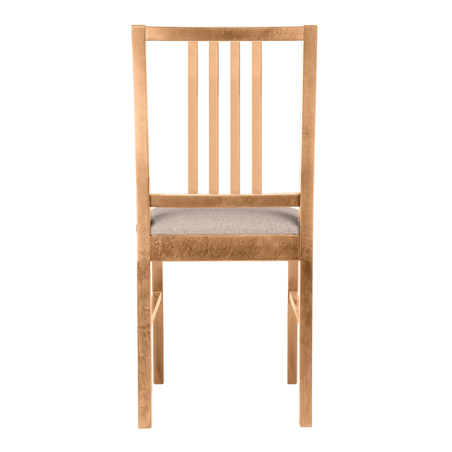 Dining Chair Capella Set of 2, Oak/Caramel