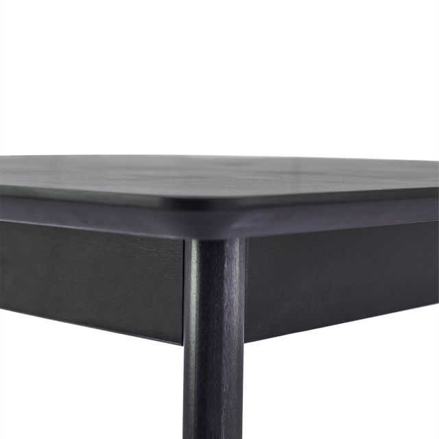 Dining Table 'Pegasus Classic Plus' (120-155)х76 cm, Black