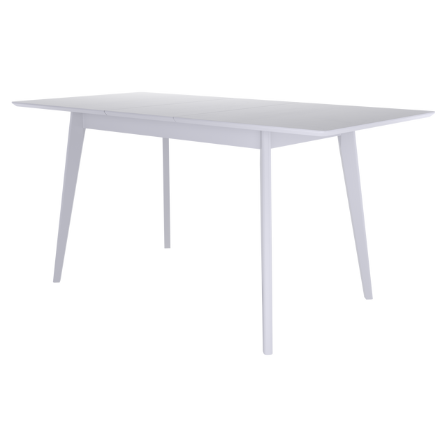 Dining Table 'Pegasus Classic Plus' (120-155)х76 cm, White