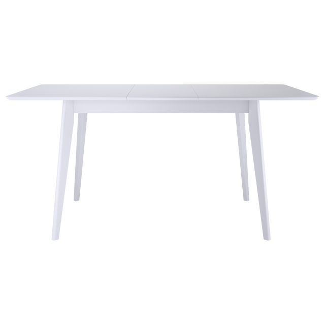 Dining Table 'Pegasus Classic Plus' (120-155)х76 cm, White