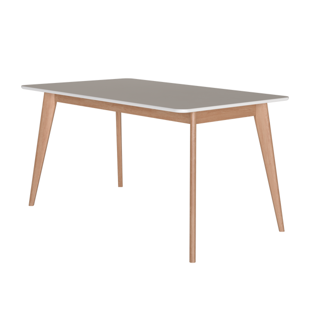 Dining Table Pegasus 140*85 cm, Oak/White