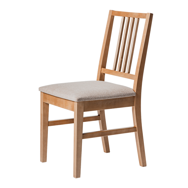 Dining Chair Capella Set of 2, Oak/Caramel