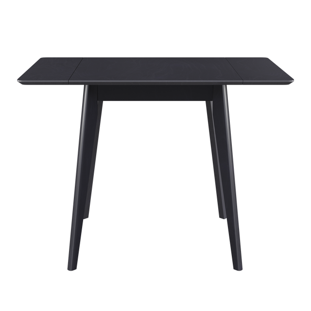 Dining Table 'Pegasus Classic Drop Leaf' (64-102)х61 cm, Black