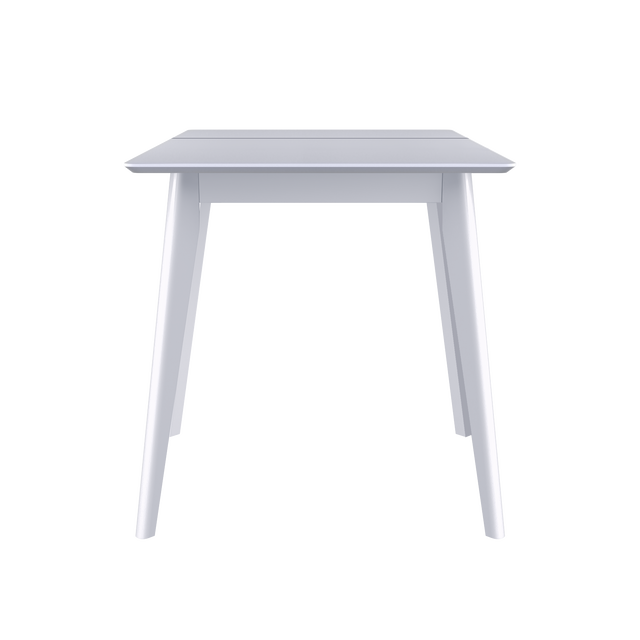 Dining Table 'Pegasus Classic Drop Leaf' (76-114)х76 cm, White