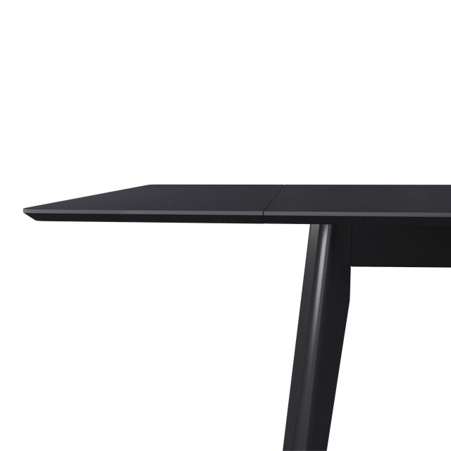 Dining Table 'Pegasus Classic Drop Leaf' (76-114)х76 cm, Black
