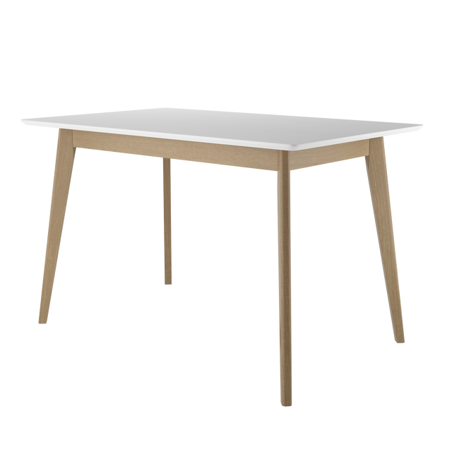 Dining Table Pegasus Classic 120х76, Oak/White