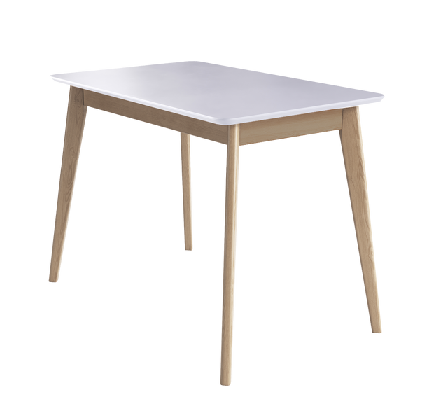 Dining Table 'Pegasus Classic' 102х61 cm, Oak/White