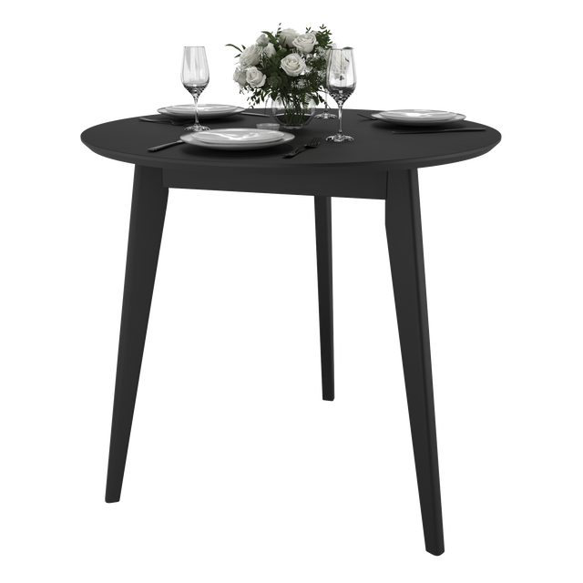 Dining Table 'Orion Light' 79 cm, Black