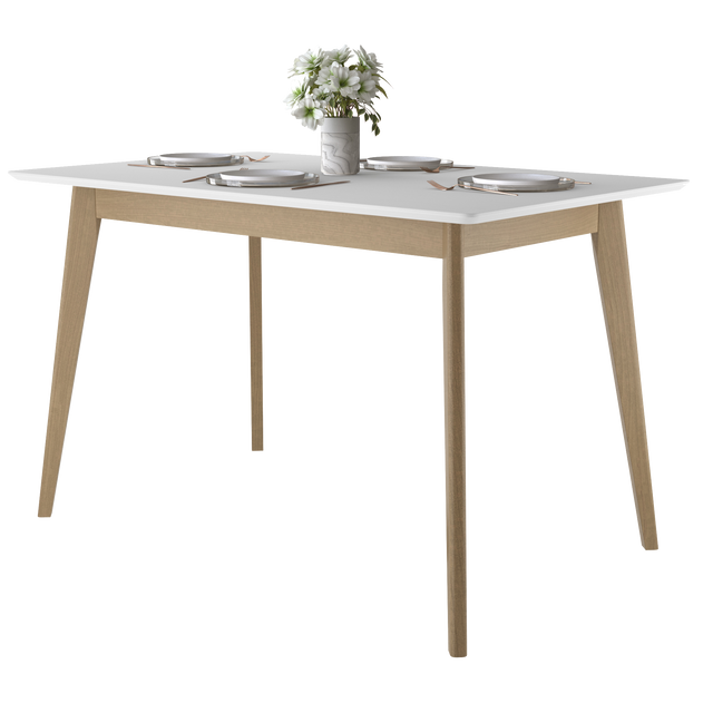 Dining Table Pegasus Classic 120х76, Oak/White