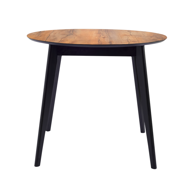 Dining Table 'Orion Classic' 89 cm, Black/Taxus