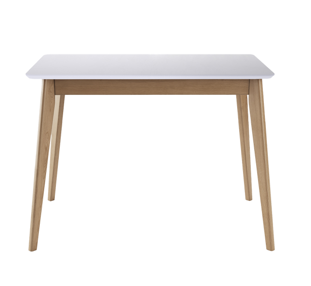Dining Table 'Pegasus Classic' 102х61 cm, Oak/White