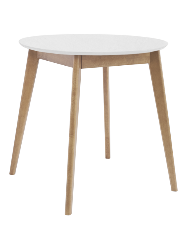 Dining Table 'Orion Classic' 79 cm, Oak/White