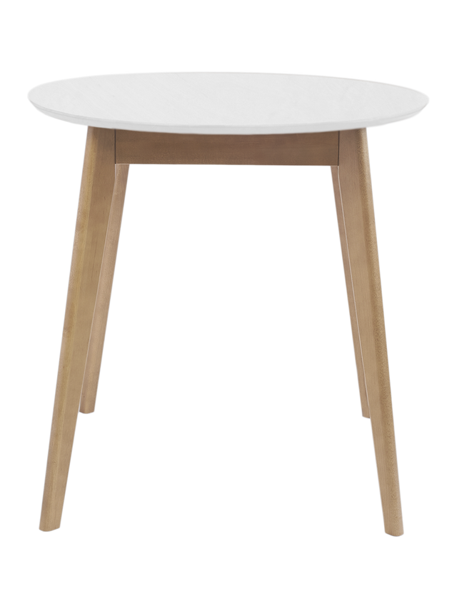 Dining Table 'Orion Classic' 79 cm, Oak/White