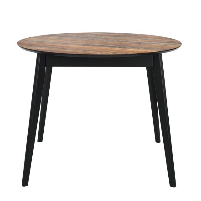 Dining Table 'Orion Classic' 100 cm, Black/Transilvaniya