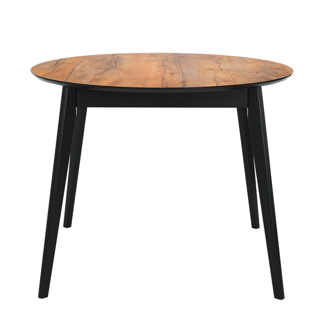 Dining Table 'Orion Classic' 100 cm, Black/Taxus