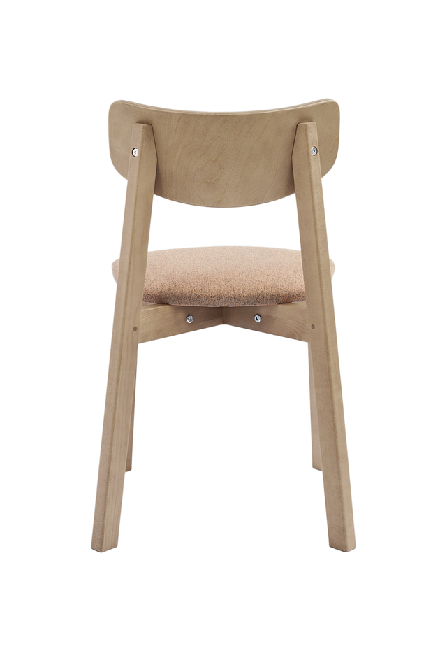 Dining Chair Vega Set of 2, Oak/Sand