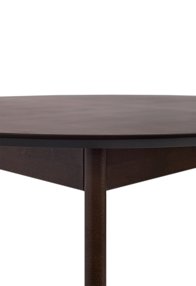 Dining Table 'Orion Classic' 89 cm, Walnut