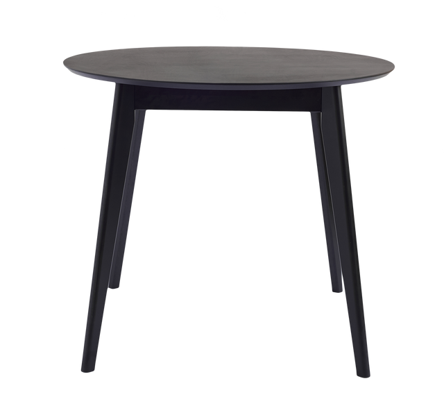 Valgomojo stalas „Orion Classic“ 94 cm, juodas