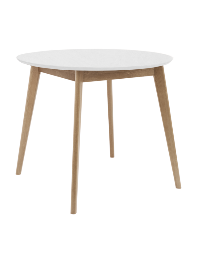 Dining Table 'Orion Classic' 94 cm, Oak/White