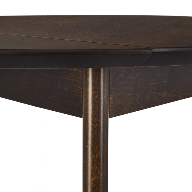 Dining Table 'Orion Classic Drop Leaf' 100х(51-100) cm, Walnut