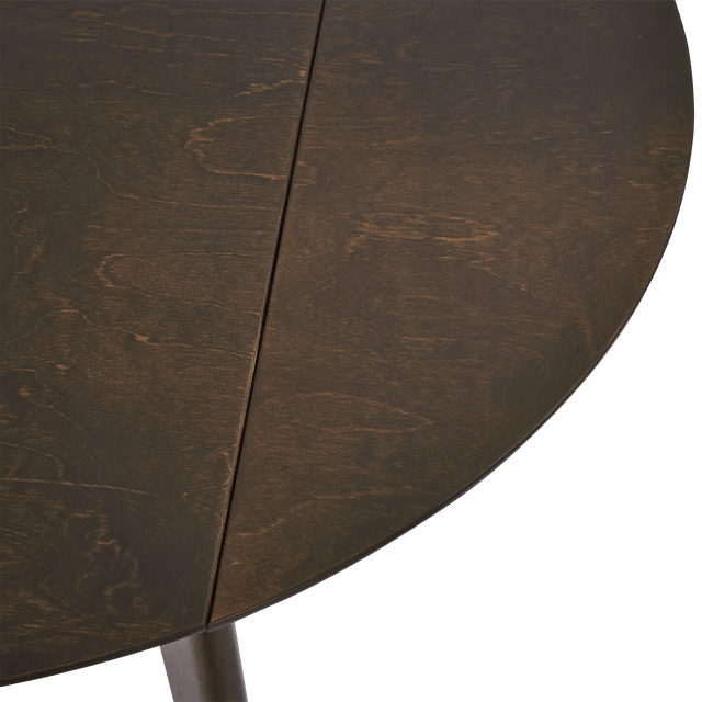 Dining Table 'Orion Classic Drop Leaf' 100х(51-100) cm, Walnut