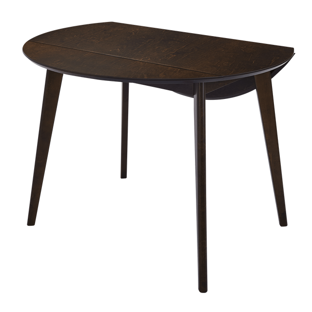 Dining Table 'Orion Classic Drop Leaf' 100х(51-100) cm, Walnut