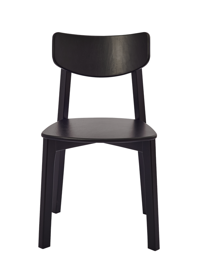 Dining Chair Vega Set of 2, Black