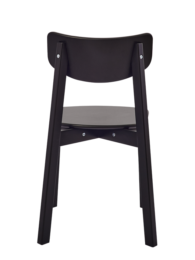 Dining Chair Vega Set of 2, Black