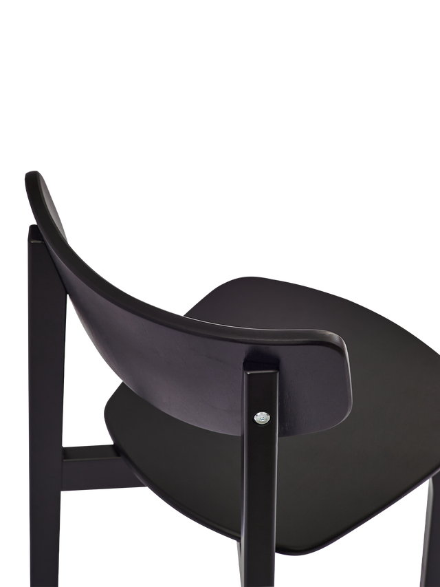 Dining Chair Vega Set of 2, Black