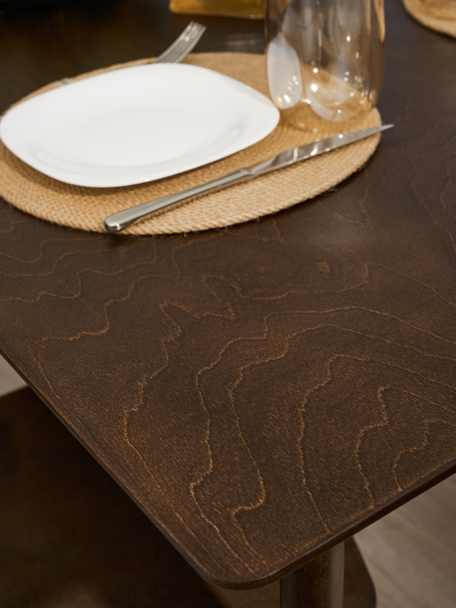 Dining Table 'Pegasus Classic' 102х61 cm, Walnut