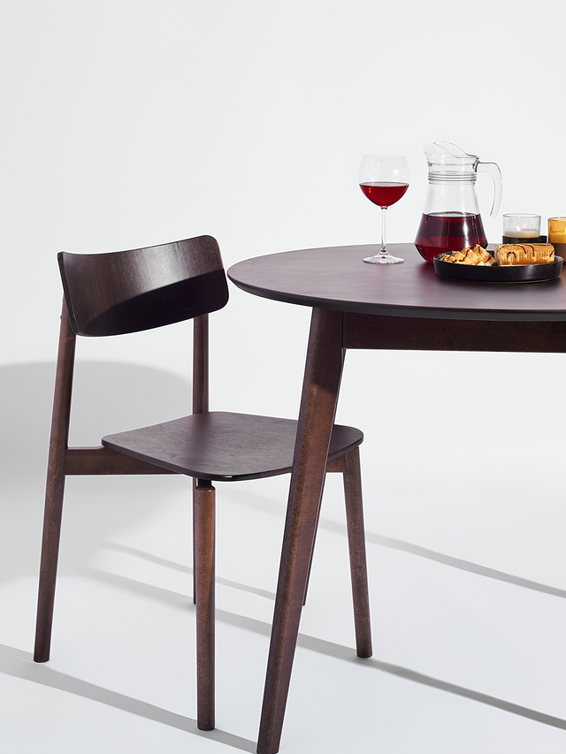 Dining Table 'Orion Classic' 89 cm, Walnut